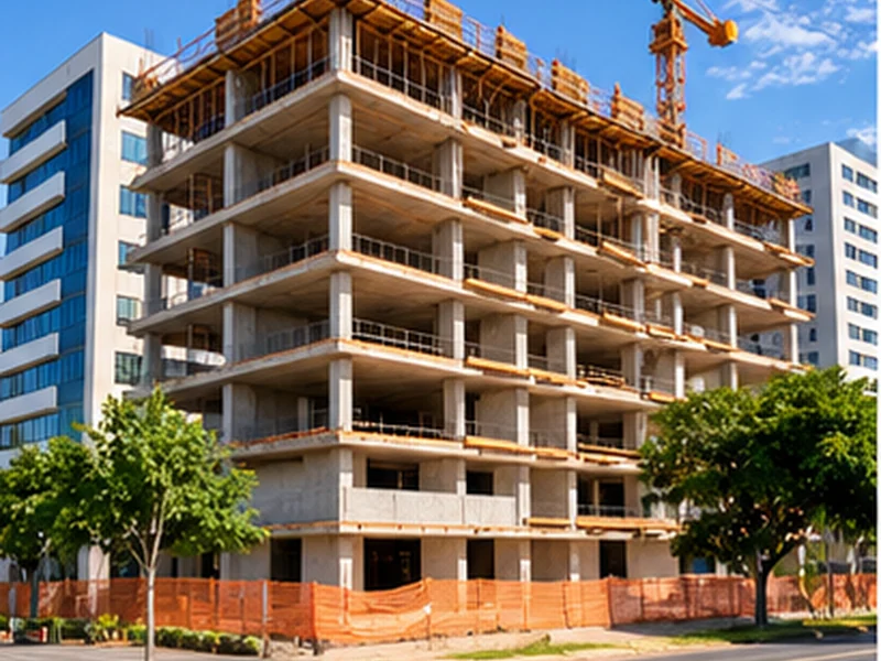 Edifício em estrutura de concreto